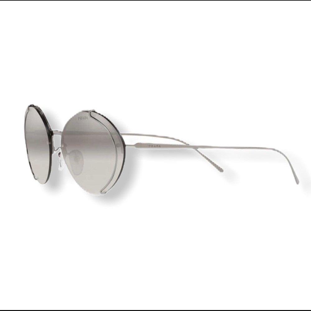 PRADA Designer Gunmetal Grey Sunglasses - Picture 5 of 8